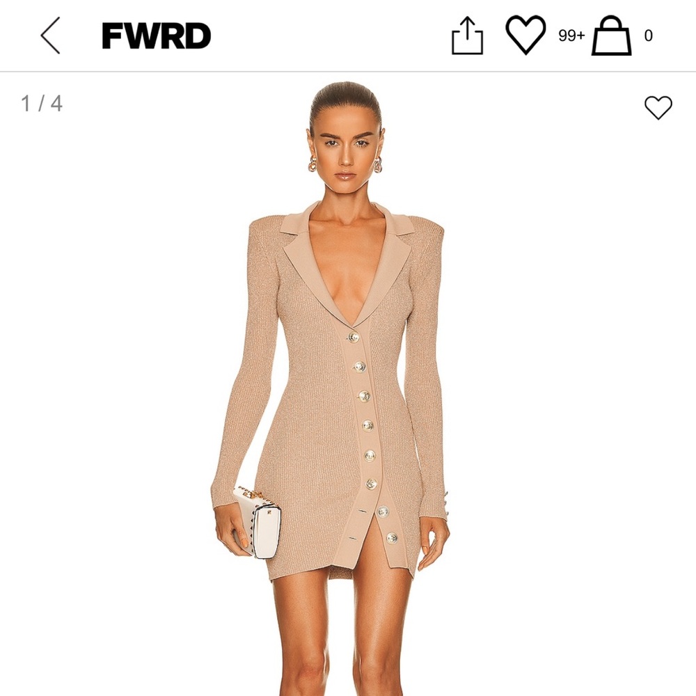 RETROFETE SWEATER MINI DRESS